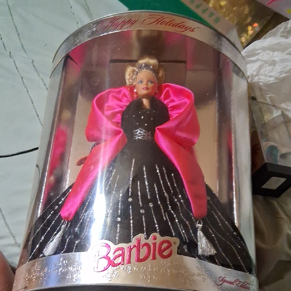 Barbie Special Edition in Black and Pink Dress